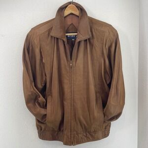Suede Bomber Jacket 42 Aviator Supple EUC VTG Todd's San Antonio Men's Brown